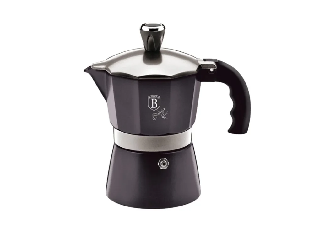 Přímo Od Výrobce BERLINGERHAUS Konvice na espresso 6 šálků Carbon Pro Line BH-8564