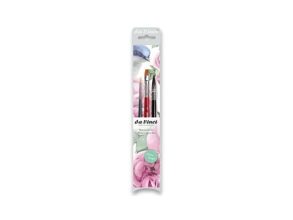 Odeslání Ihned Sada štětců da Vinci Botanical Art Synthetics - souprava, 3 ks