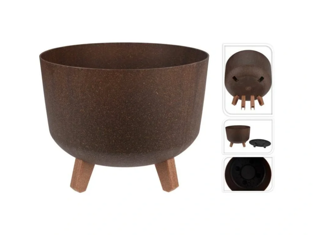 PROGARDEN Květináč průměr 29 x 22 cm hnědá KO-Y89300310 Oblíbený