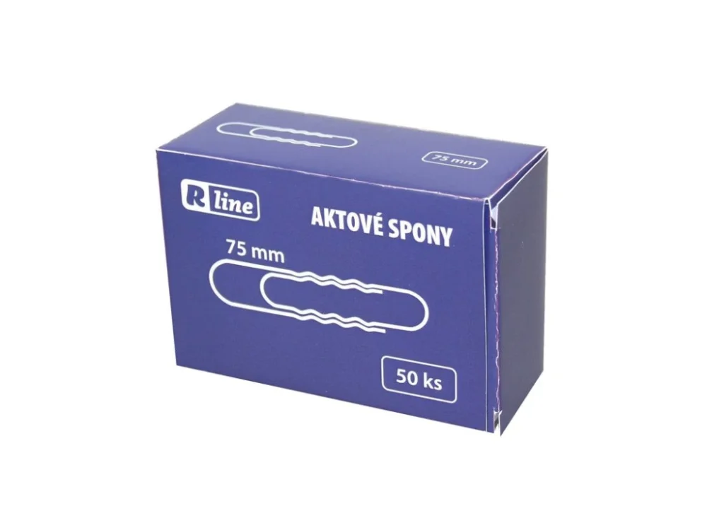 Aktové spony Economy - 75 mm / 50 ks Horká Nabídka
