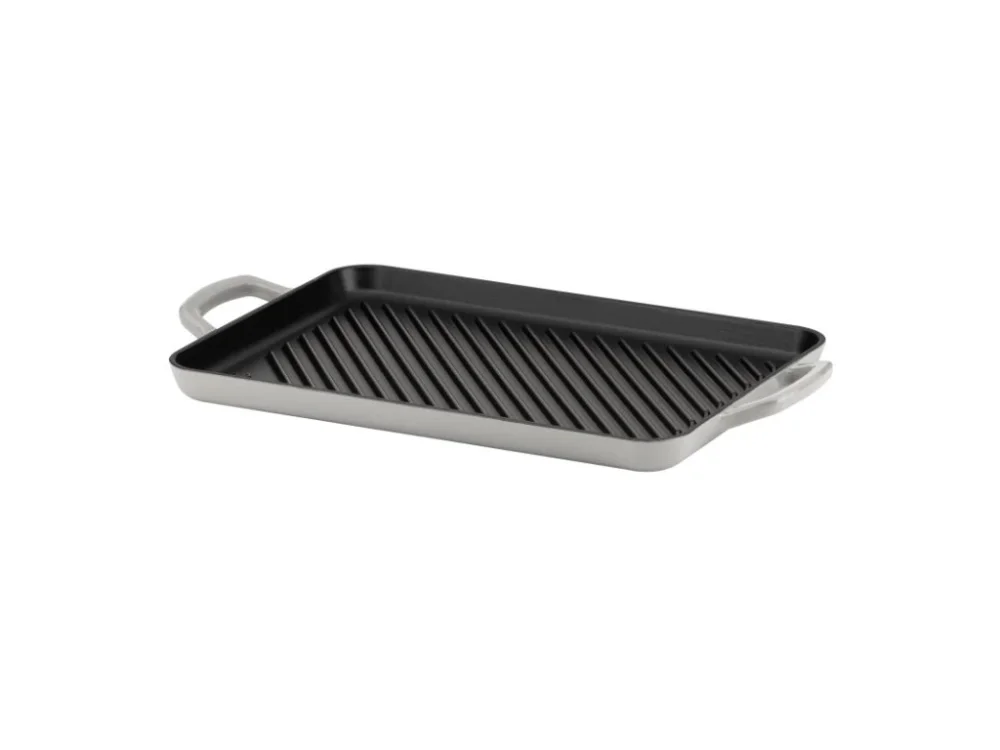 KELA Grilovací deska litinová CALIDO 35x25cm šedá KL-12612 Novinka