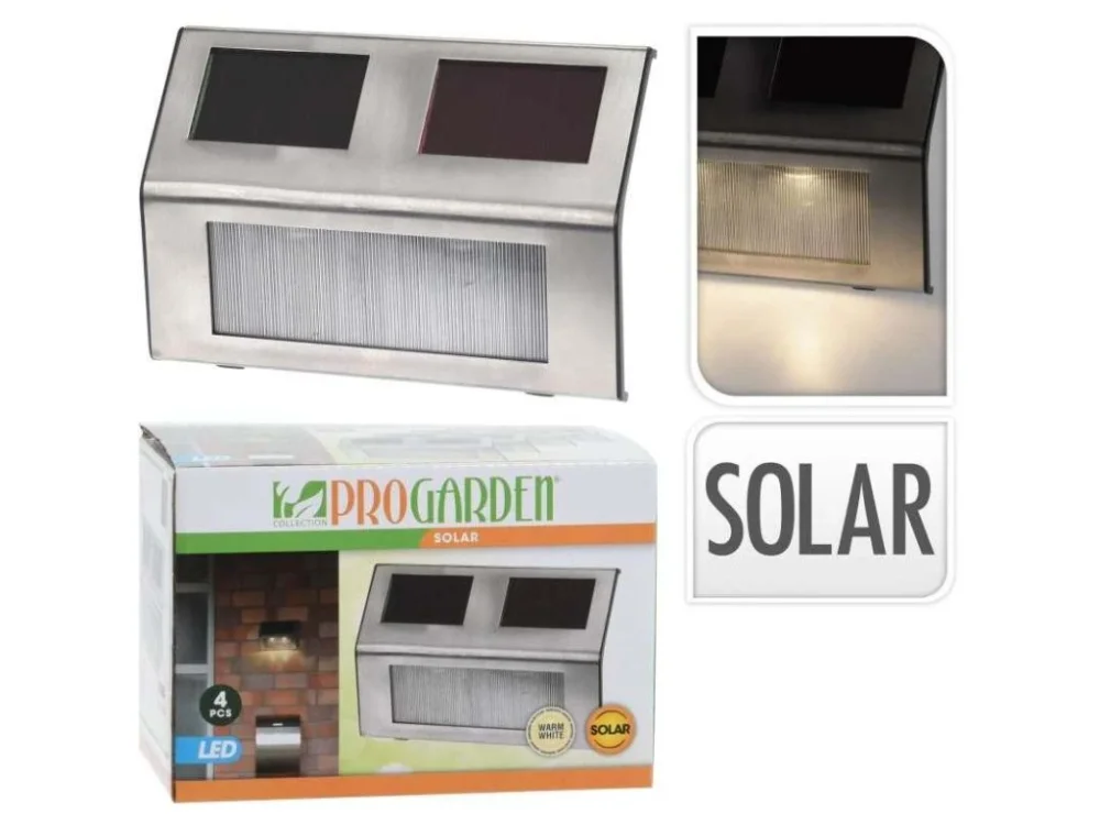 Cenově Výhodný PROGARDEN Solární světlo sada 4 ks KO-DT2100250