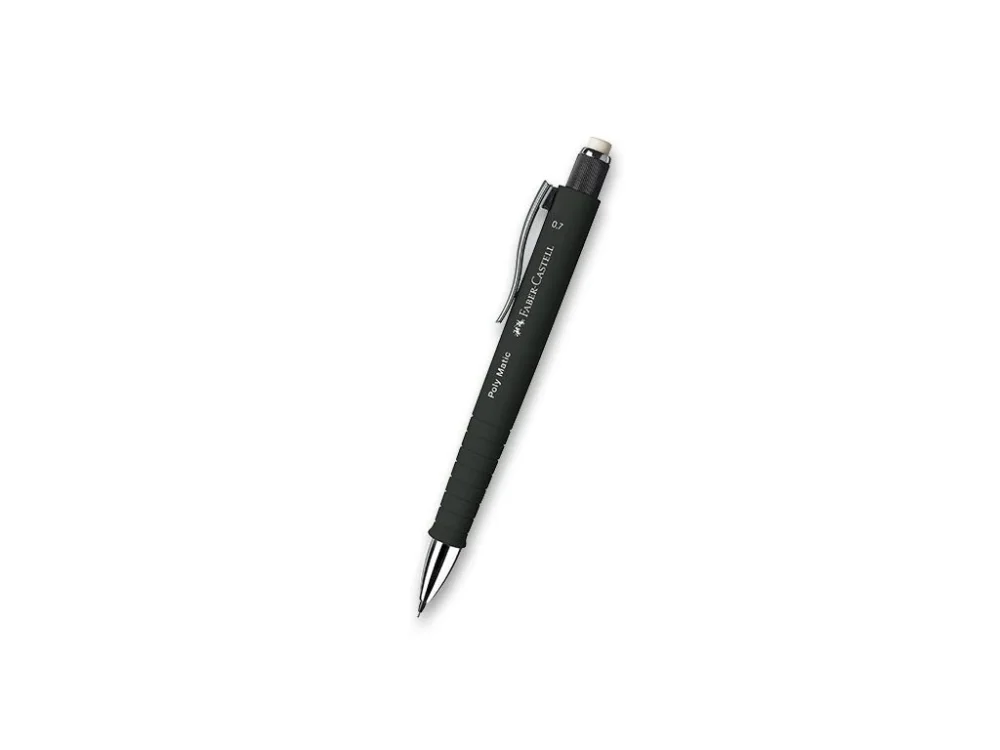 Dokud Zásoby Vydrží Mechanická tužka Faber-Castell Poly Matic, 0,7 mm - černá