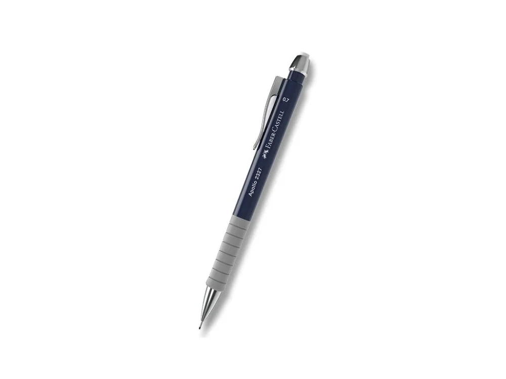 Mechanická tužka Faber-Castell Apollo - 0,7 mm, tm. modrá Poslední Šance