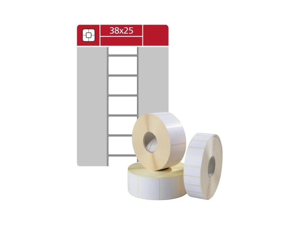 Etik.kotouč.Samp;K Label-termo,bílé,38x25 mm,3 000 ks Aktuální