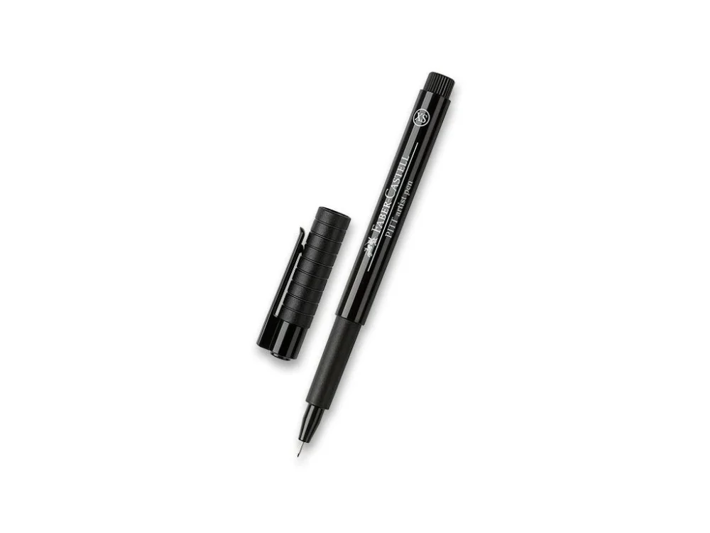 Popisovač Faber-Castell Pitt Artist Pen - hrot XS (0,1 mm), černý Vysoce Kvalitní