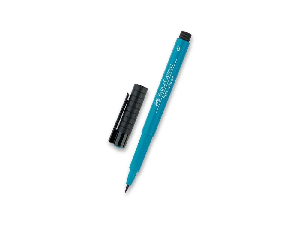 Popisovač Faber-Castell Pitt Artist Pen Brush - 153, cobalt tarquoise Pouze Dnes