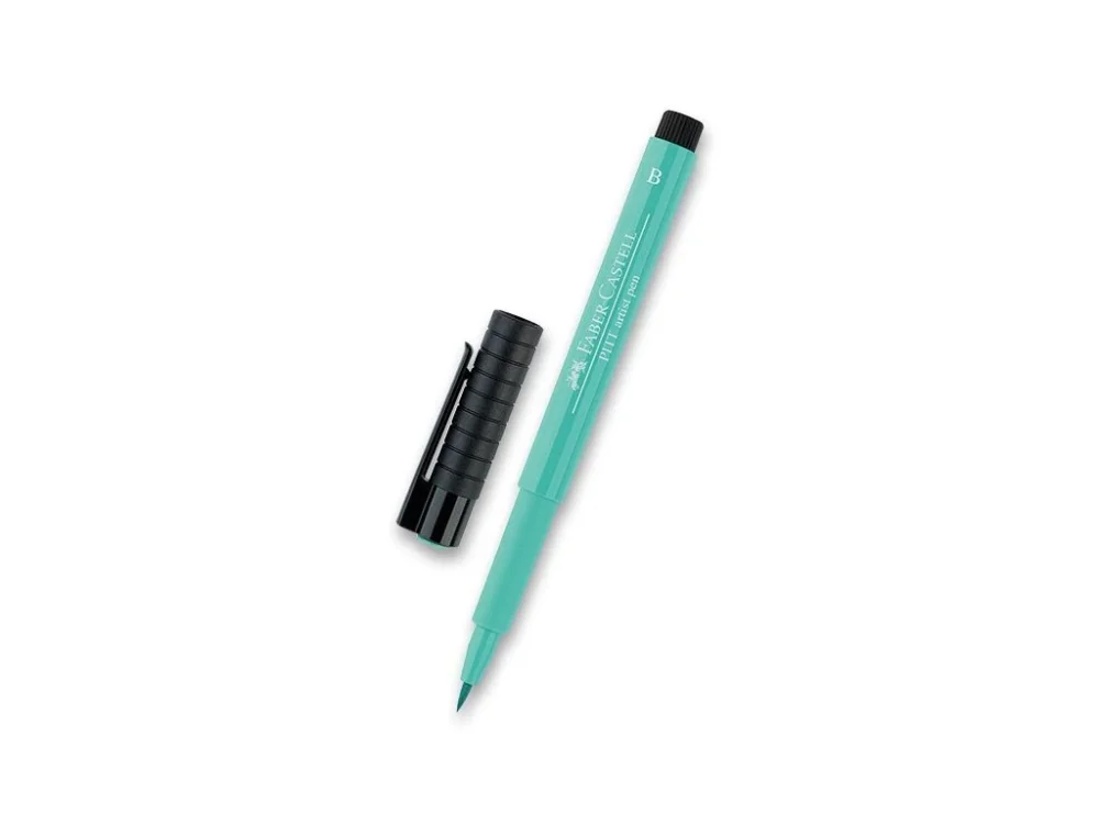 Popisovač Faber-Castell Pitt Artist Pen Brush - 161, phthalo green Nízká Cena