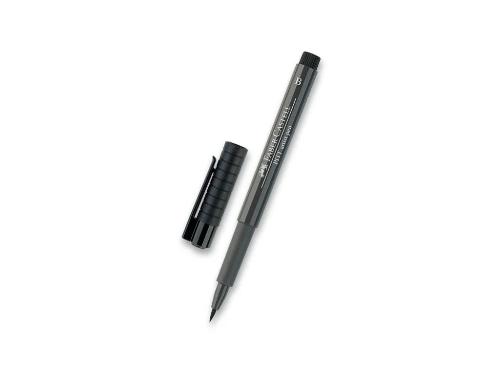 Popisovač Faber-Castell Pitt Artist Pen Brush - černé a šedé - 274, warm grey V Časově Omezené