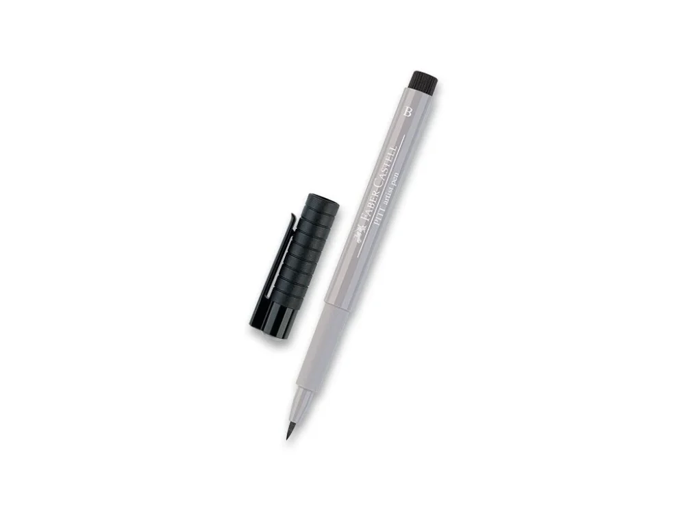 Popisovač Faber-Castell Pitt Artist Pen Brush - černé a šedé - 272, warm grey III Novinka