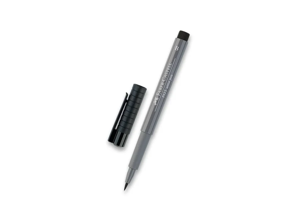 Popisovač Faber-Castell Pitt Artist Pen Brush - černé a šedé - 233, cold grey IV Horká Nabídka