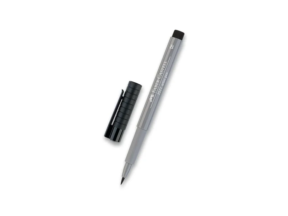 Popisovač Faber-Castell Pitt Artist Pen Brush - černé a šedé - 232, cold grey III Rychlé Dodání