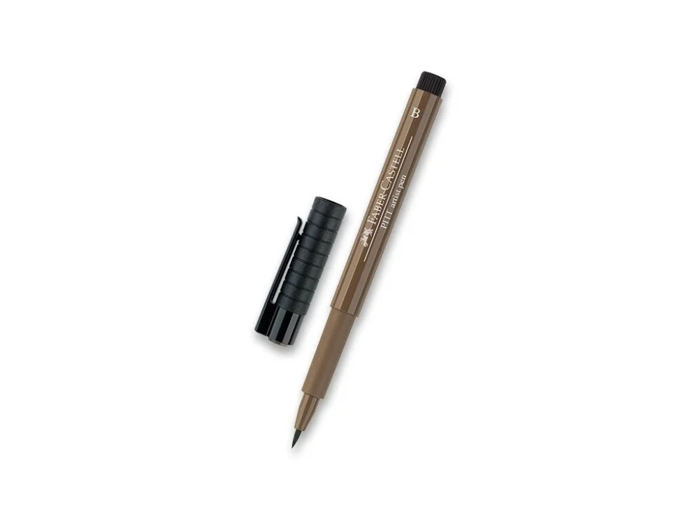 Cenový Hit Popisovač Faber-Castell Pitt Artist Pen Brush - 178, nougat