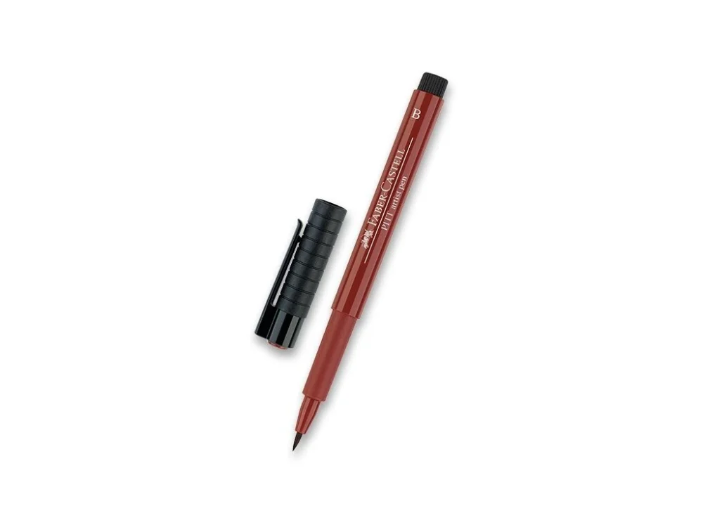Popisovač Faber-Castell Pitt Artist Pen Brush - 192, India red Finální Výprodej
