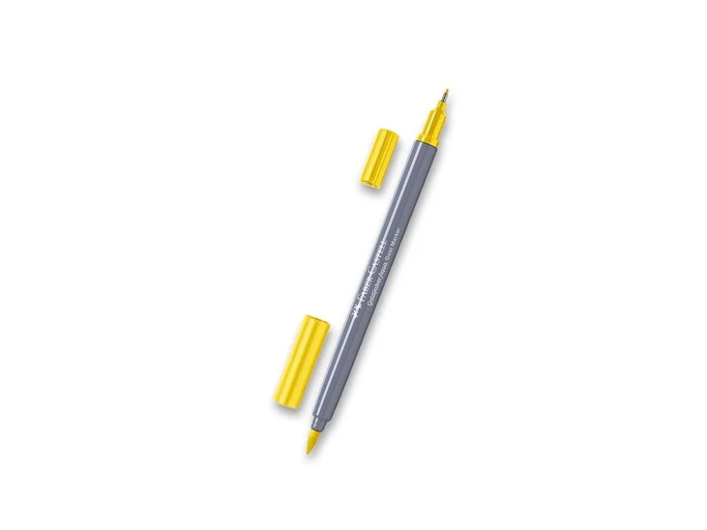 Popisovač Faber-Castell Goldfaber Aqua Dual Marker - 107, cadmium yellow Nakupujte Hned