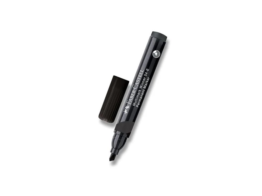 Zlevněný Permanentní popisovač Faber-Castell Winner 54-E - černý