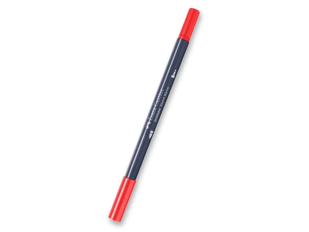 Popisovač Faber-Castell Goldfaber Sketch Marker - 118, scarlet red Rychlé Dodání