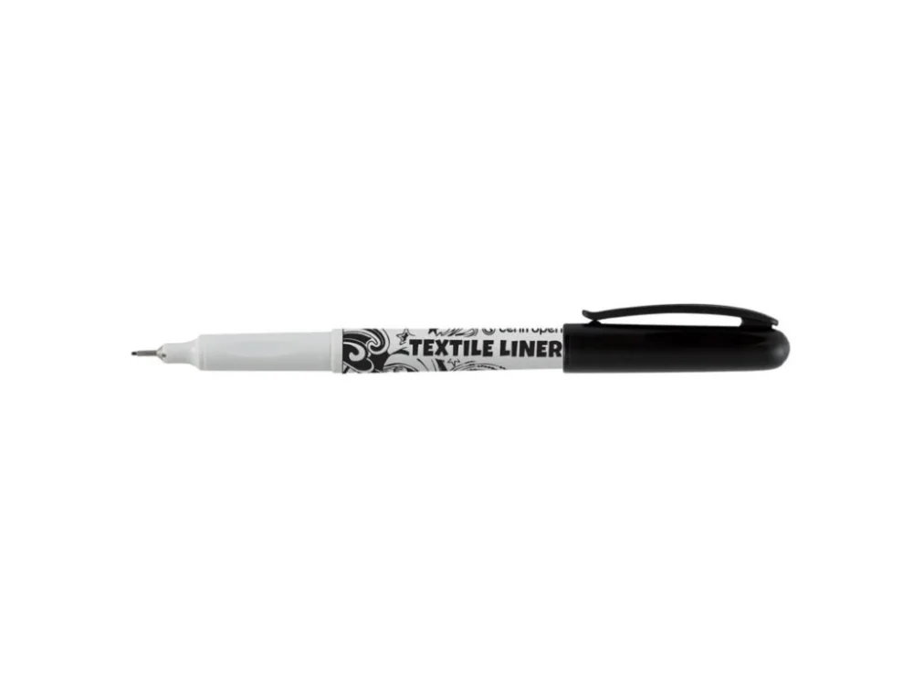 Liner Centropen TEXTILE 2639 - černá Aktuální