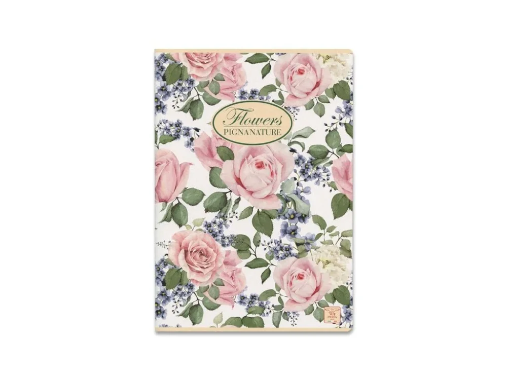 Výhodná Nabídka Školní sešit Pigna Nature Flowers - A4, čtverečkovaný, 40 listů, mix motivů