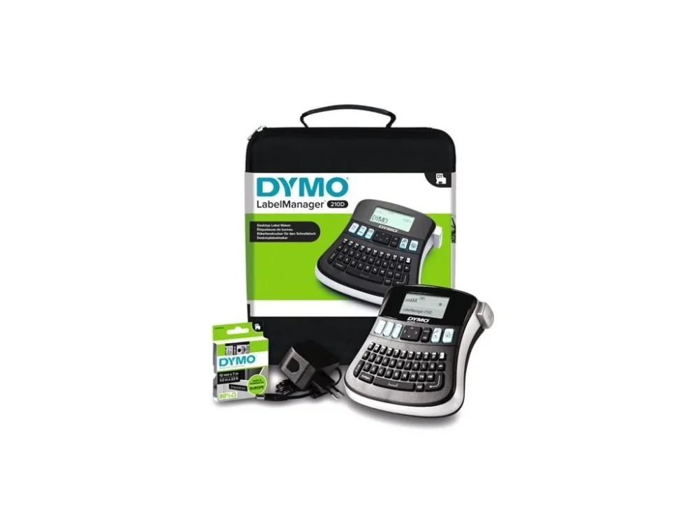 Štítkovač Dymo LM 210D+ a páska D1 12mm bílá/černá Nízká Cena