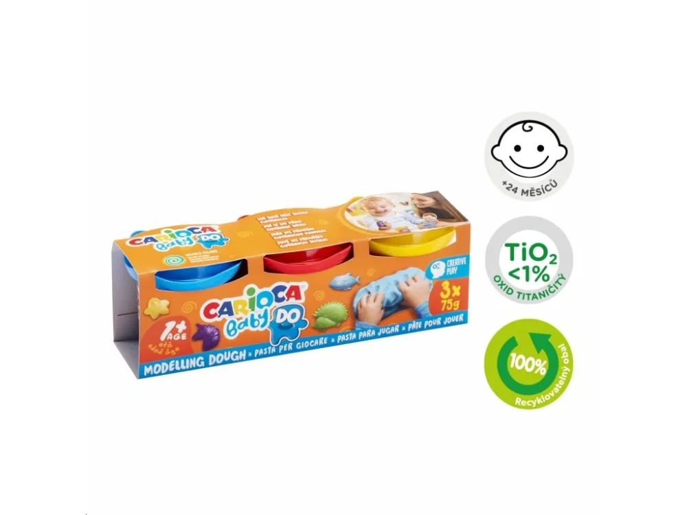 Zlevněný Carioca Italy, modelovací hmota Baby Do 1+