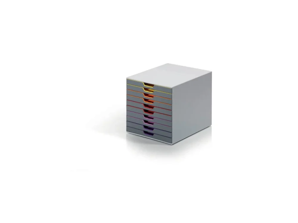 Zásuvkový box VARICOLOR® - 10 zásuvek / šedá Bezpečná Platba