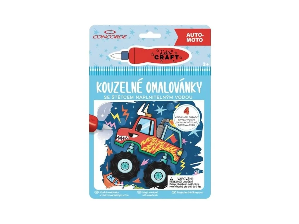Poslední Šance Kouzelné omalovánky Concorde,Auto-moto