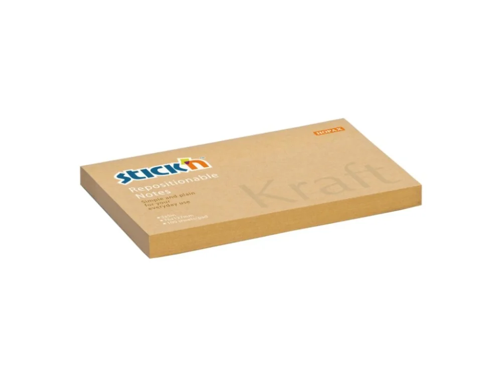 Finální Výprodej Samolepicí bločky Stick´n by Hopax Kraft Notes - 76 mm x 127 mm / 100 lístků