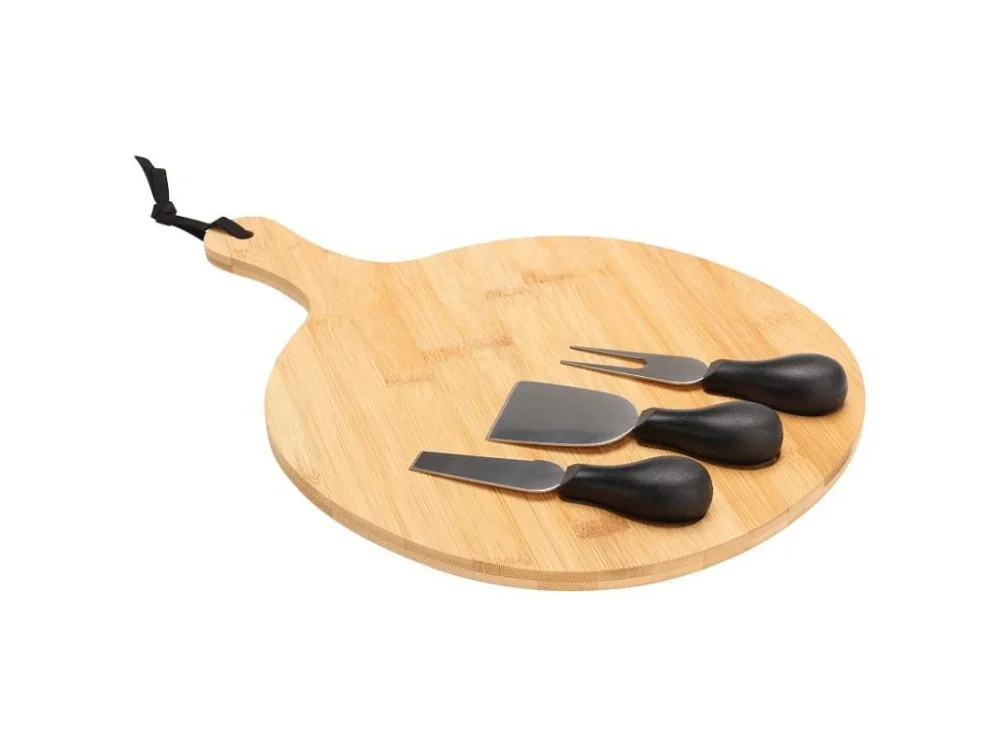 Super Cena EXCELLENT HOUSEWARE Sada na krájení sýrů s prkénkem sada 4 ks KO-210001370