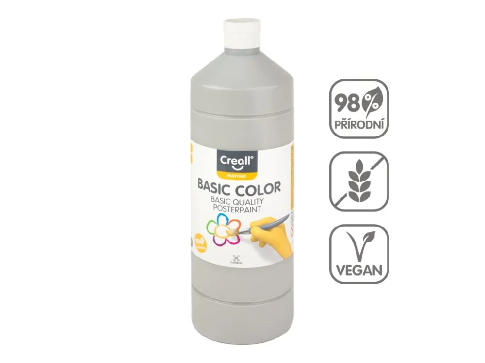 Creall temperová barva, 500ml, šedá Nejlepší Cena