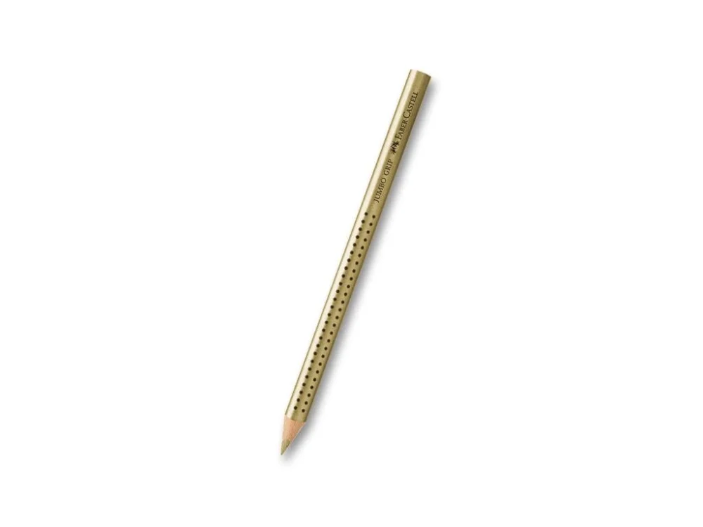 Pastelka Colour Grip Jumbo Metallic - zlatá Top Prodej