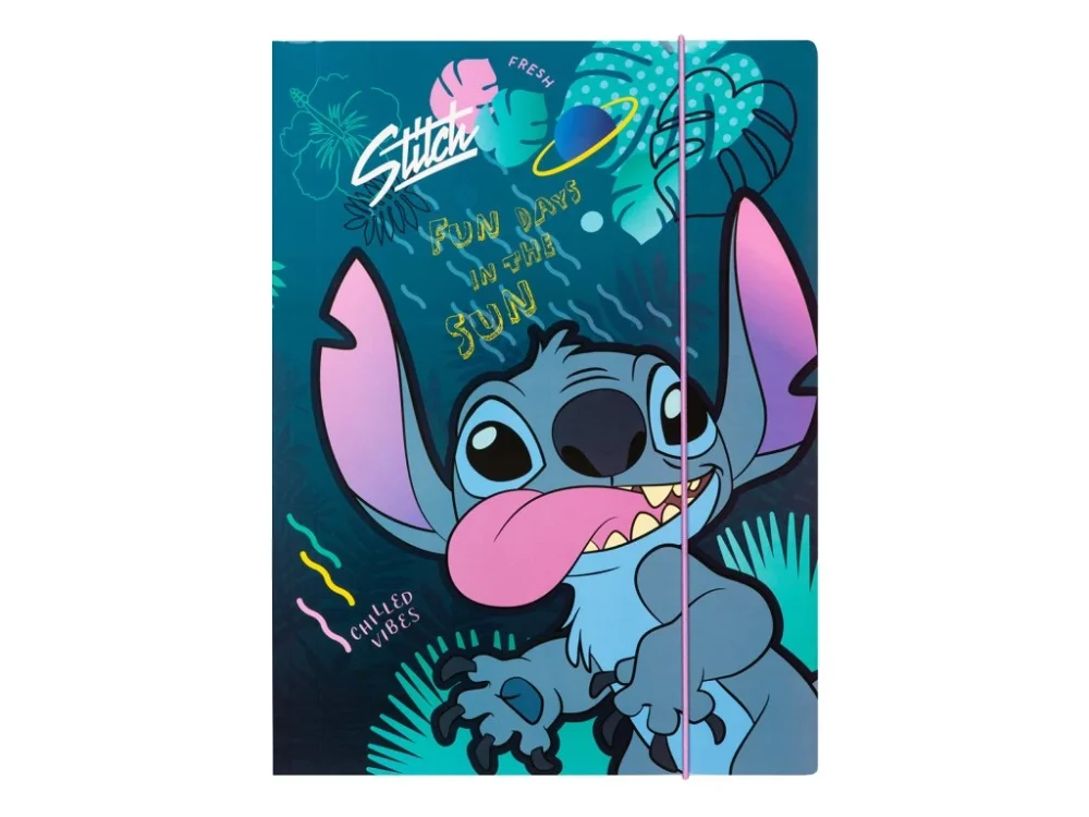 Dokud Zásoby Vydrží školní desky s gumičkou Stitch 3