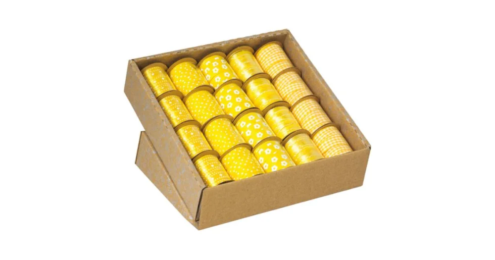 Horká Nabídka Stuha 2005-5007 - žluté10mm x 3m