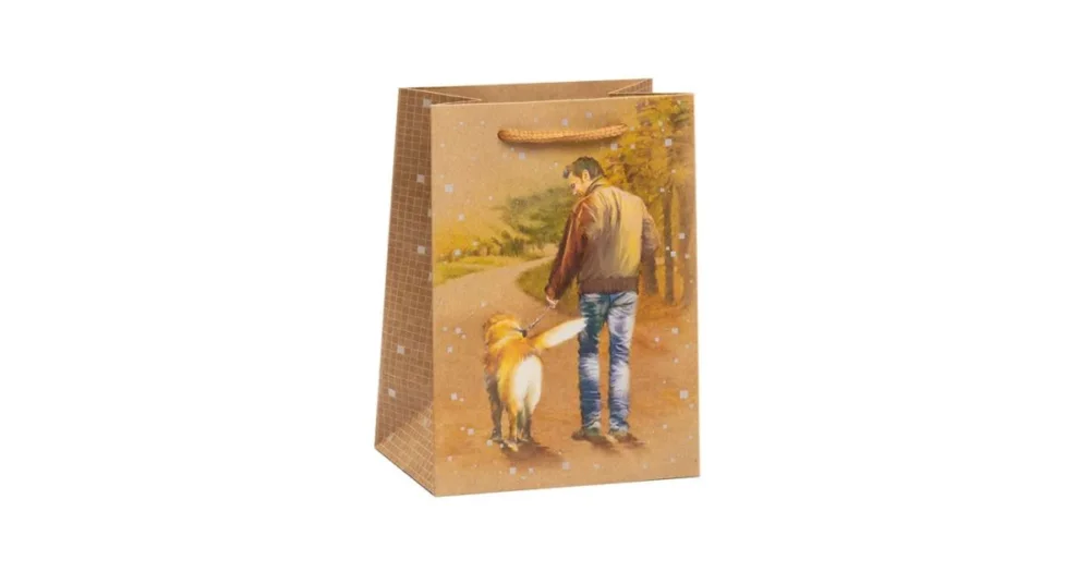 Taška dárková T2 NATUR(0724,)13x18cm Sezónní Sleva