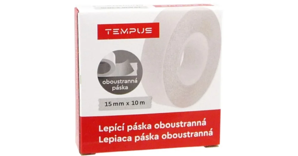 Expresní Doručení Páska lepící oboustranná 15 x 10 Tempus