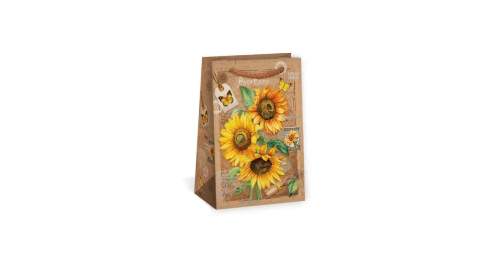 Taška dárková T1 NATUR(0714) 10x16cm Horká Nabídka