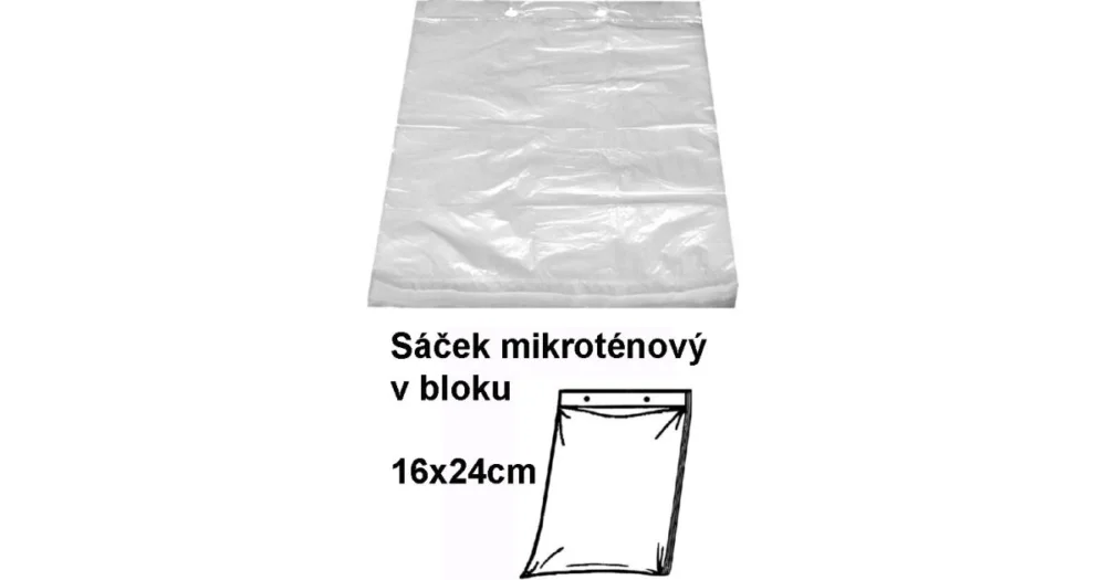 Sáček MI 160x240mm/0.008/B/50/200bal Sezónní Sleva