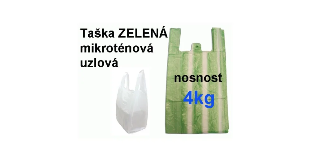 Cenová Bomba Taška MI4 kg ZELENÁ pruhy/25+12x45/2000/100