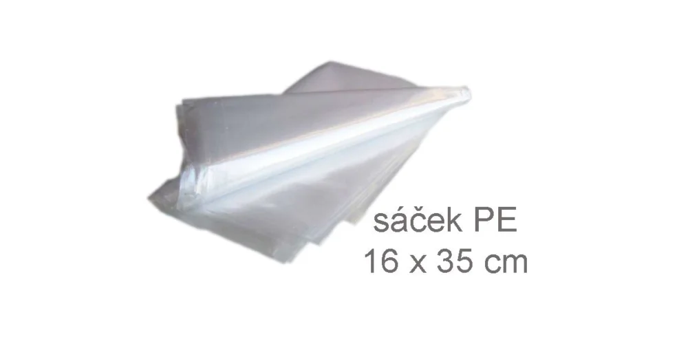 Výprodej Sáček PE 16x35/40my