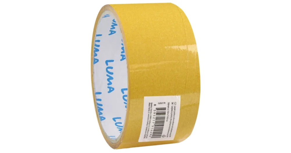 Lepící páska oboustranná kobercová LUMA PP 50mm x 10m Speciální Cena