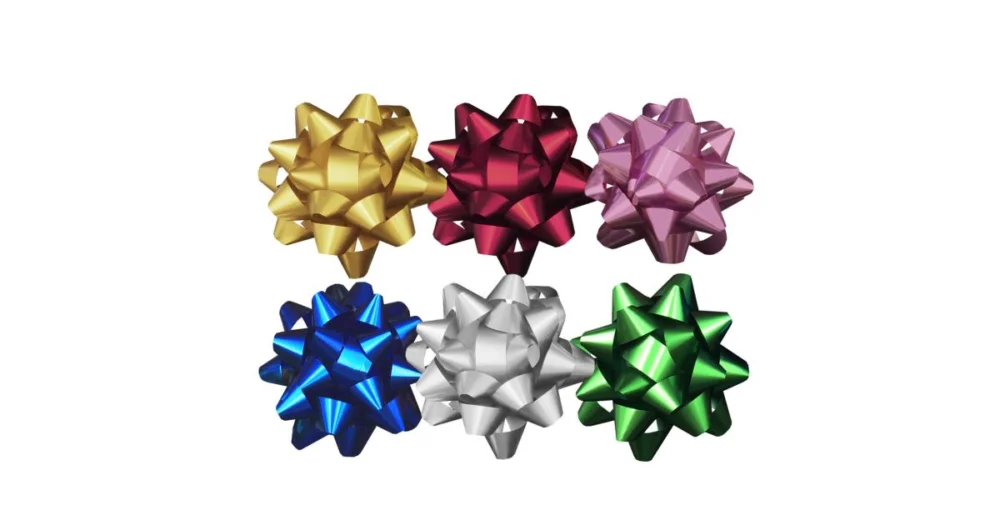 Hit Sezóny Rozeta LUMA - 9cm metal matná mix