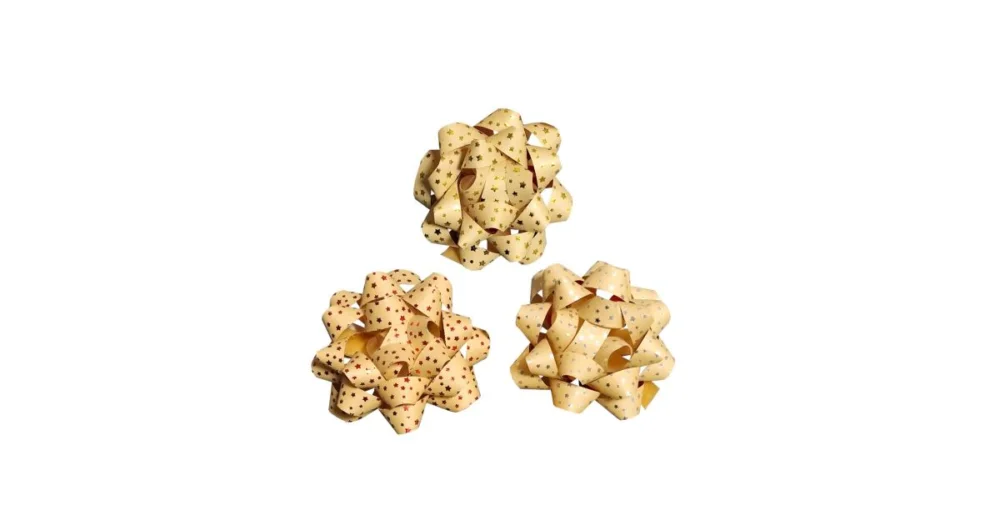 Rozeta LUMA - 5cm kraft hvězdy mix Objednat Nyní