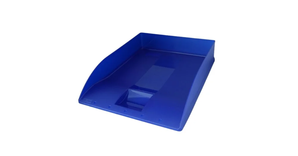 Box kancelářský - plný, modrý transparentní HERLITZ 10493716 Přímo Od Výrobce
