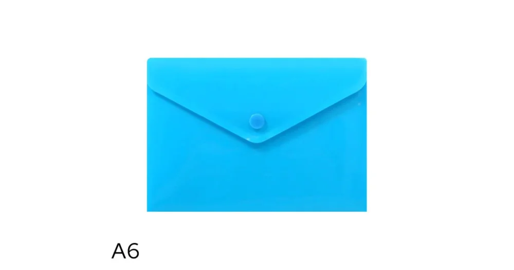 Must-Have Obal s drukem LUMA - A6, neon modrý