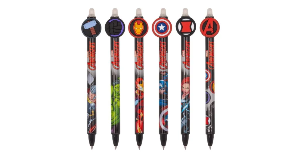 Pero gumovací Avengers II, 0,5mm, modré Cenový Hit