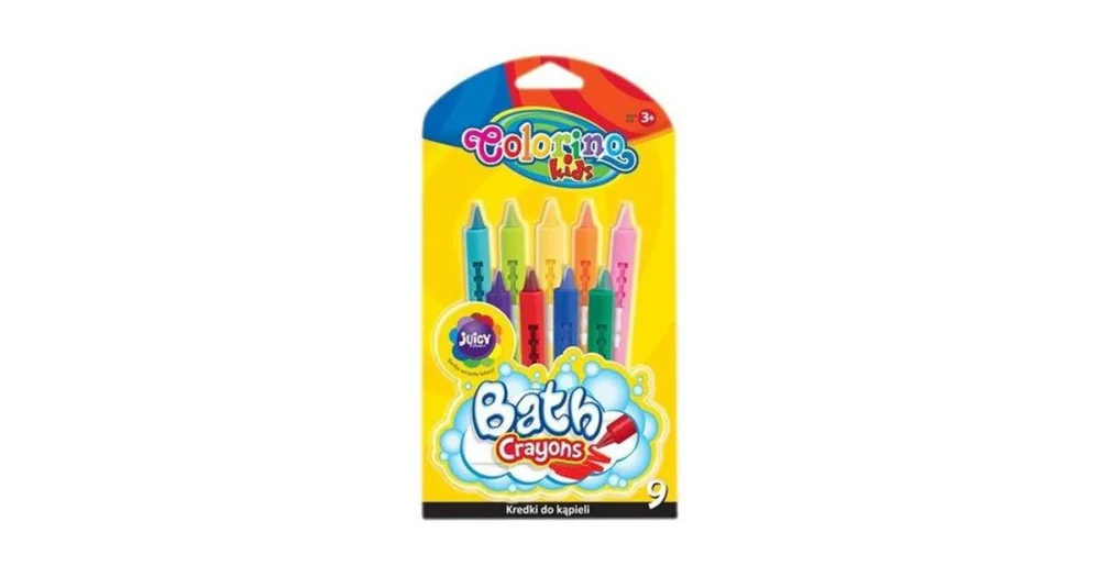 Akce Pastelky Colorino do vany 9ks
