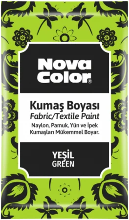barva na textil prášková zelená 12g NC-903 Zlevněný
