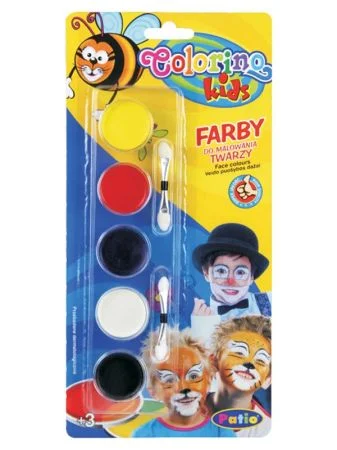 Odeslání Ihned Colorino na obličej barvy 5ks