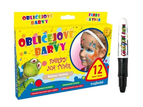 Poslední Šance barvy na obličej černá 6330526