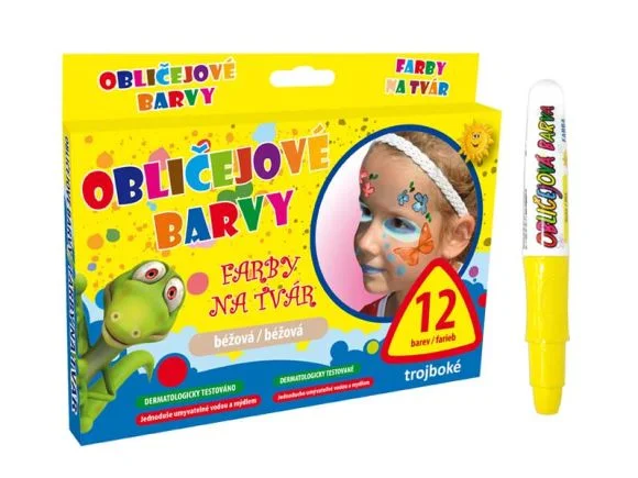Vysoce Kvalitní barvy na obličej žlutá 6330531